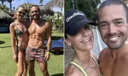 Vogue Williams and Spencer Matthews Show Off Their Toned Figures on Family Holiday in Spain