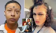 Woman Gets 'Flying Saucer' Tattooed on Forehead After Losing Bet in Bizarre Illinois Crime Spree