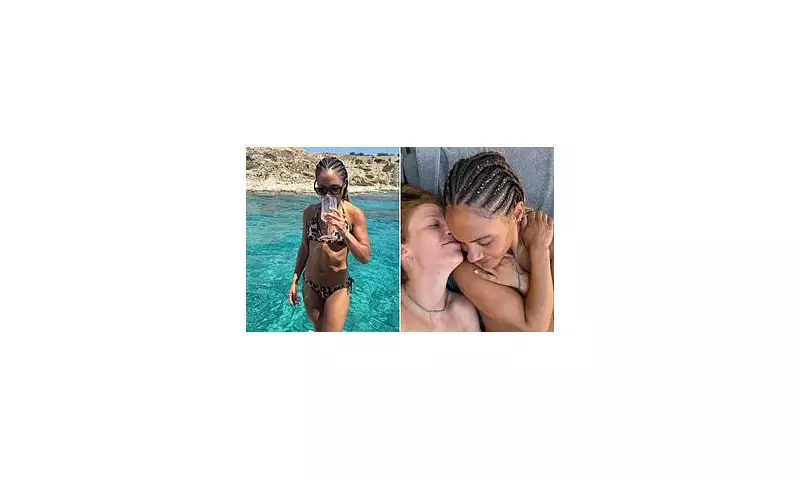Alex Scott Stuns in Tiny Leopard Bikini During Romantic Getaway with Jess Glynne