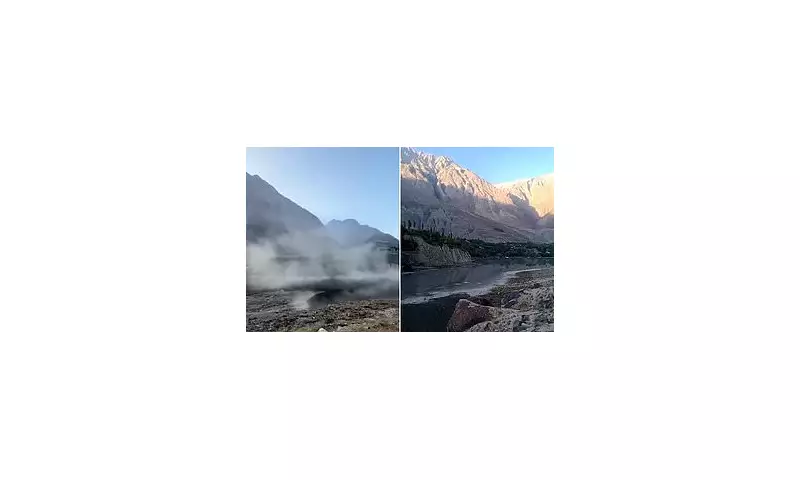Apocalyptic Torrent Tears Through Himalayan Village as Glacial Lake Bursts | Exclusive Footage
