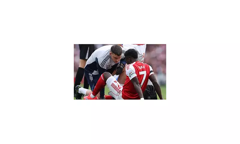 Arsenal Injury Blow: Bukayo Saka Set to Miss Crucial Liverpool Clash