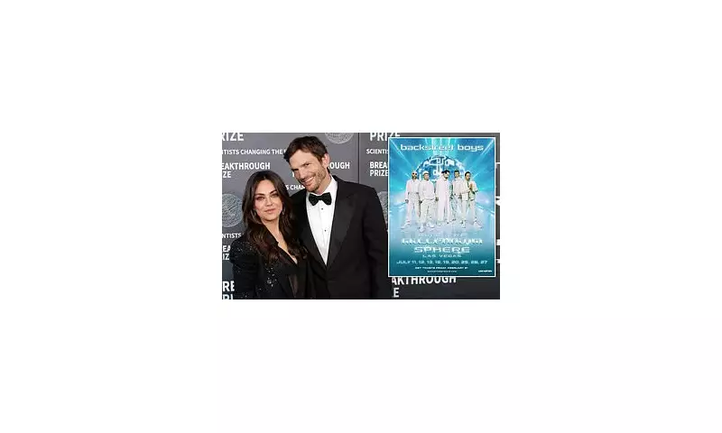 Ashton Kutcher & Mila Kunis Spotted at Backstreet Boys Concert – Reliving the 90s!