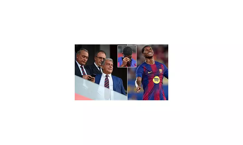 Barcelona Eye Marcus Rashford in Emergency Transfer Move Amid Financial Crisis