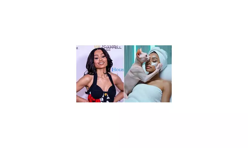 Blac Chyna's Bizarre Beauty Ad: Ex-Rob Kardashian Star Cuddles Hairless Cat in Unsettling Promo