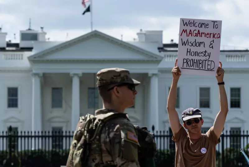 Bondi Justice Department Employee Sacked After Vulgar Gesture at National Guard