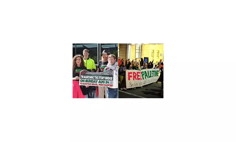 Brisbane brought to standstill: Pro-Palestine activists chain themselves to bridge in major protest disruption