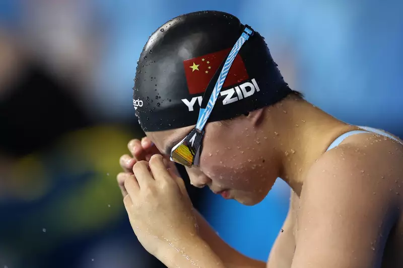 China's 11-Year-Old Swimming Prodigy Yu Zidi Makes Waves at World Championships