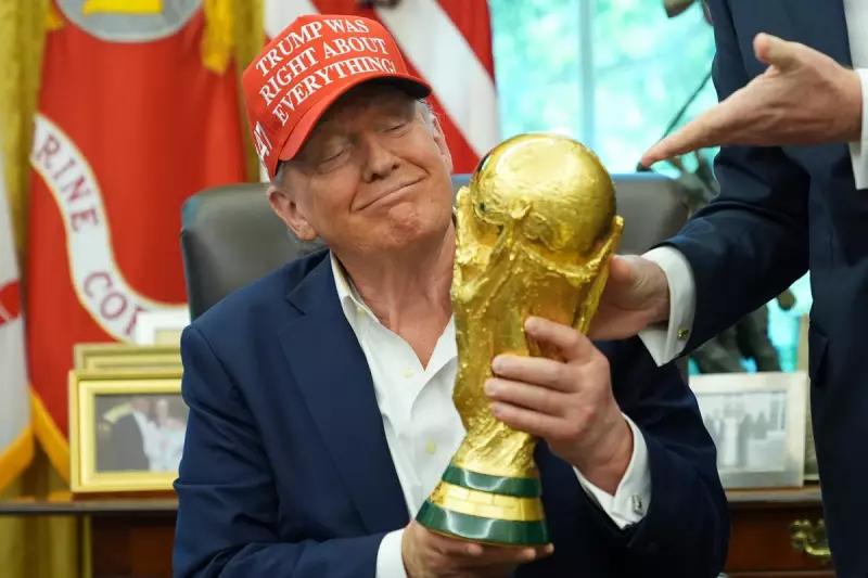 Donald Trump's Bizarre FIFA World Cup Trophy Boast: 'I Get To Keep It' | Exclusive Video
