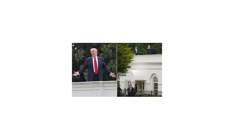 Donald Trump's Secret White House Roof Tour: What Really Happened Behind Closed Doors?