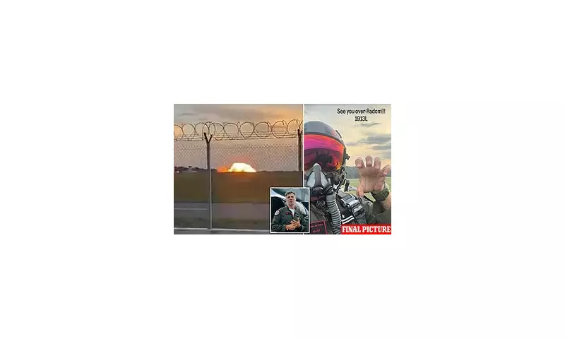 Dramatic F-16 Airshow Crash: Pilot Ejects Seconds Before Fireball Explosion in South Carolina