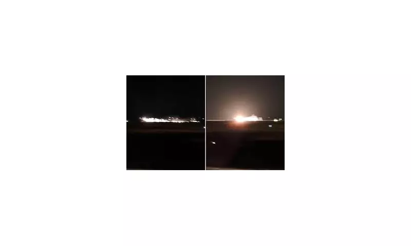 Dramatic Footage Captures RAF Jet Explosion and Crash Off UK Coast | Daily Mail