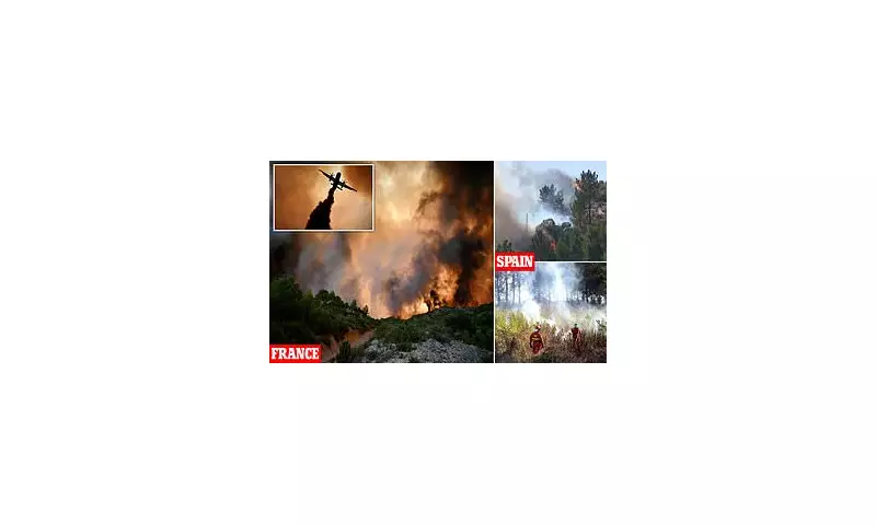 Europe in Flames: France Battles Raging Wildfires as Spain Records Deadly Heatwave Toll