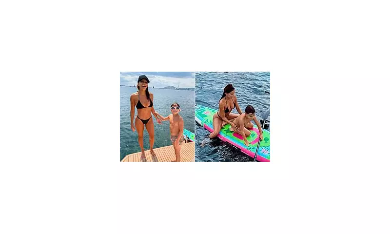 Eva Longoria, 50, Stuns in Sizzling Swimsuit During Spanish Getaway with Son Santiago