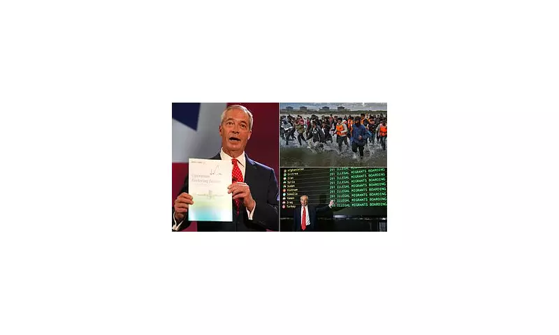 Farage's Asylum Overhaul: Five Daily Deportation Flights and Asylum Bans Proposed
