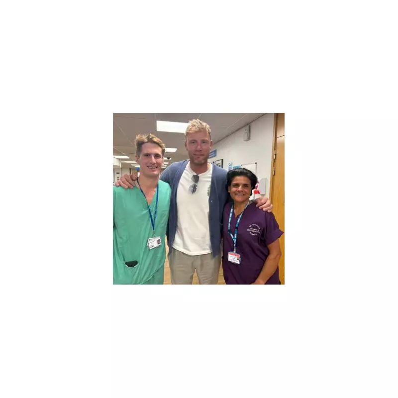 Freddie Flintoff's Emotional Reunion with Hero Medics Who Saved His Life After Horror Crash