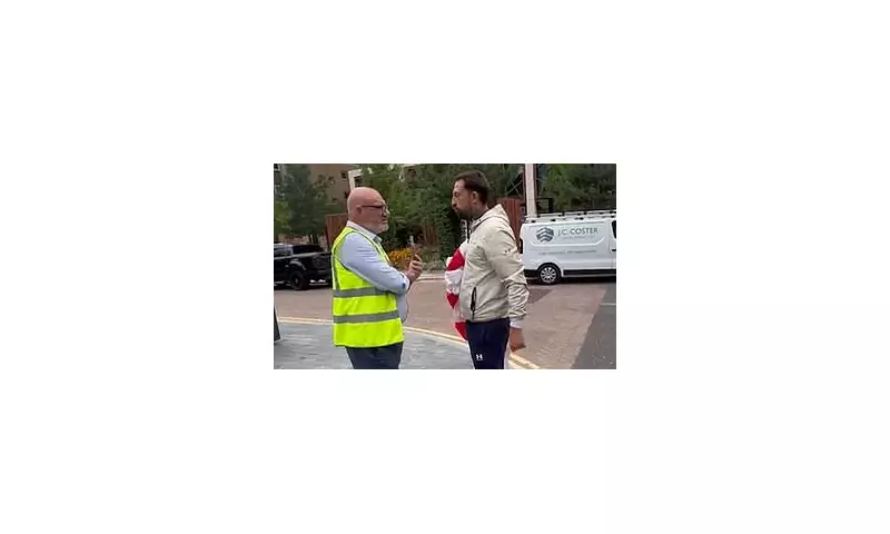 Furious Flag-Raiser Clashes with Council Over Removal of St George's Cross in Favour of Palestinian Banners