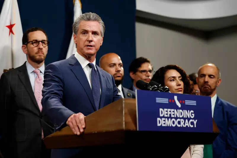Gavin Newsom Confronts Far-Right Extremist Nick Fuentes in Tense Clash | Exclusive