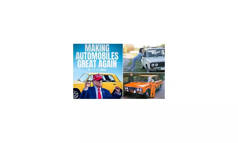 GOP Faces Backlash Over Russian Car Stunt Promoting Trump Bill