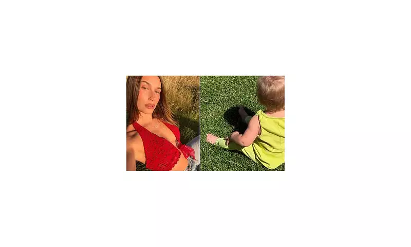 Hailey Bieber Shares Rare Glimpse of Her Son Jack in Surprise Pregnancy Snapshot