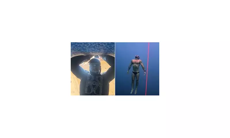 Human Aquatic Marvel: Diver Shatters World Record by Holding Breath for Staggering 24 Minutes