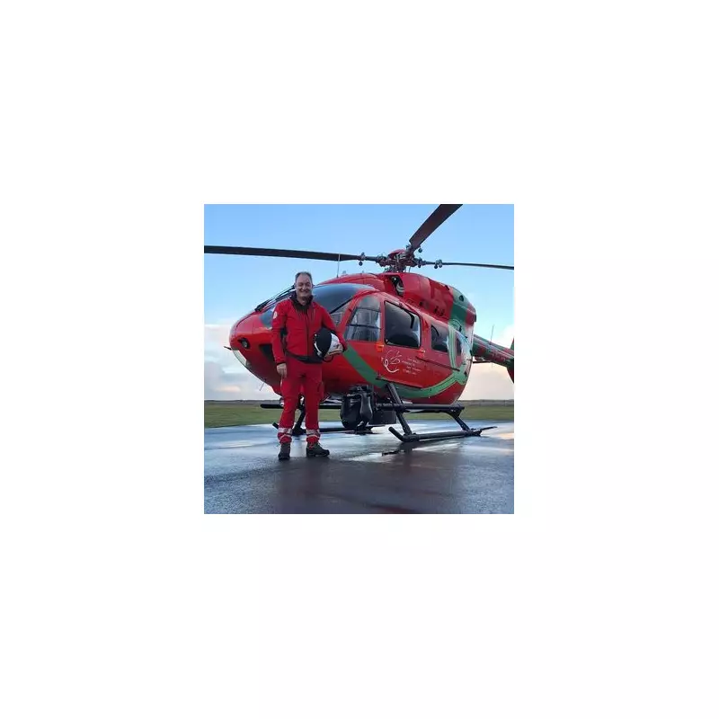 Ingenious Air Ambulance Pilot Lands in Farmer's Field to Save Cyclist's Life