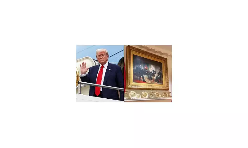Inside the White House Cabinet Room: How Trump's Obsessive Redecorating Made It Unrecognisable
