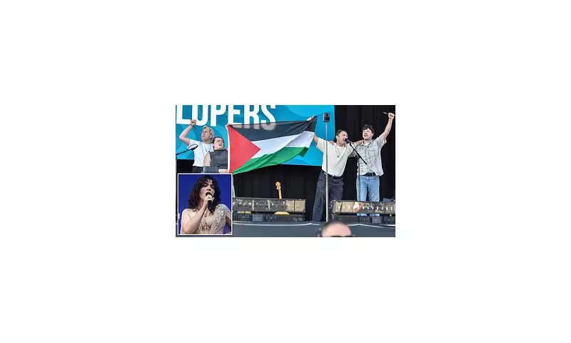 Irish Band Kneecap Sparks Fury: Pro-Palestine Chants Prompt Mass Boycott of UK Music Festival