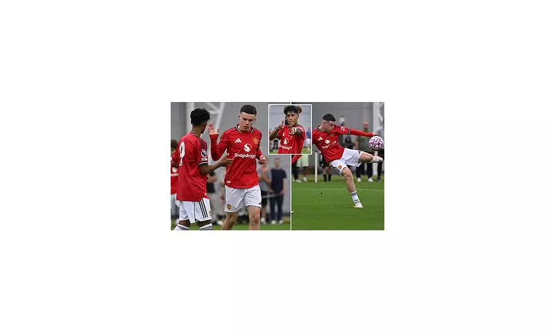 Kai Rooney, 15, Shines for Man United U18s with Stunning Goal in 5-0 Rout | Daily Mail