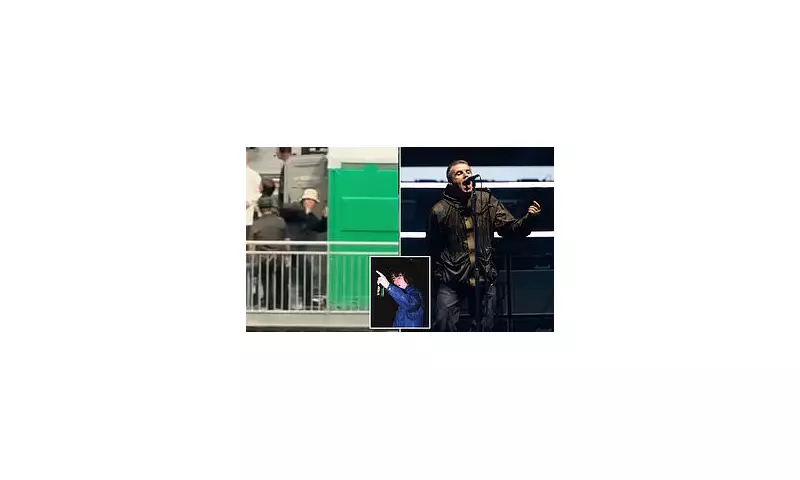 Liam Gallagher's Backstage Antics: Shocking Fan Encounter & Drug Reference Caught on Camera