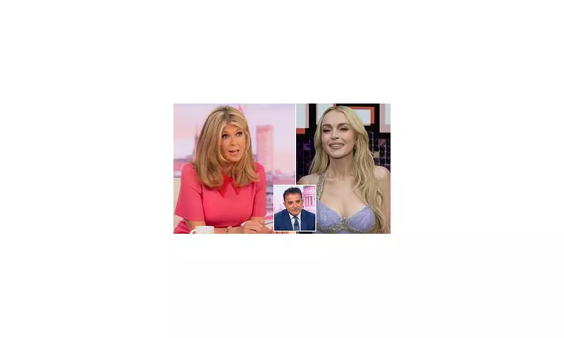 Lindsay Lohan's Surprising Connection to Good Morning Britain Host Adil Ray Revealed