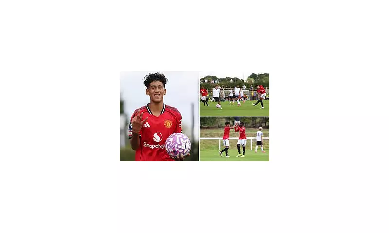 Man Utd's 'Kid Messi' Sensation Scores 22-Minute Hat-Trick in Youth Fixture