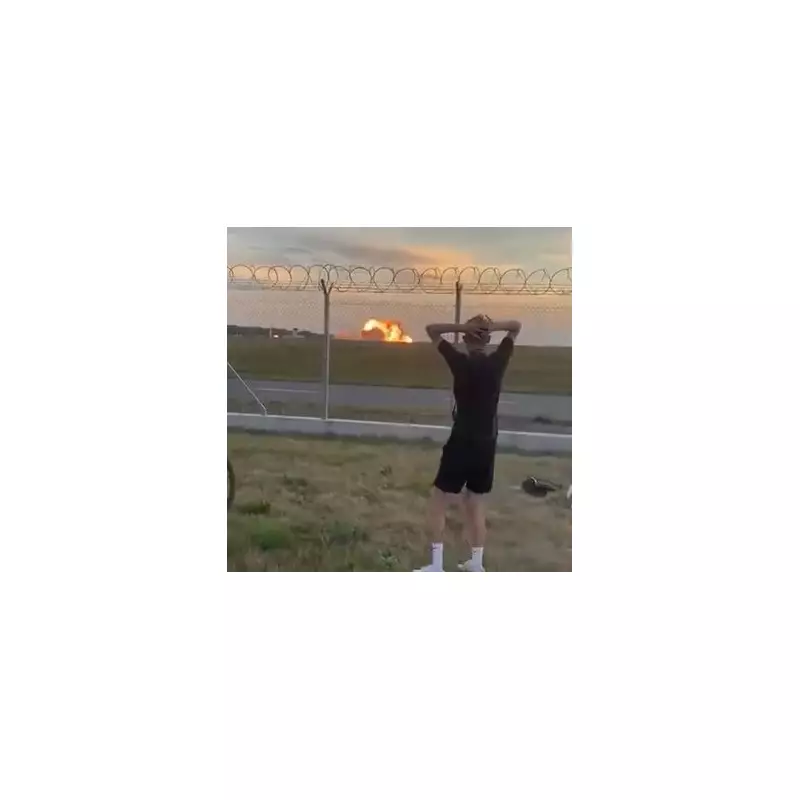 Miracle Pilot Escape: Fighter Jet Crashes in Ball of Flames During Training - Shocking Footage
