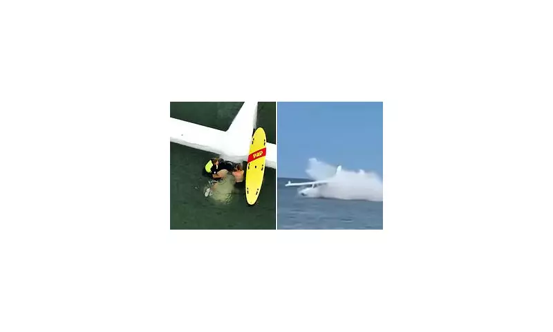 Miraculous Escape: Pilot Survives Terrifying Plane Crash into Water After Engine Failure in UK