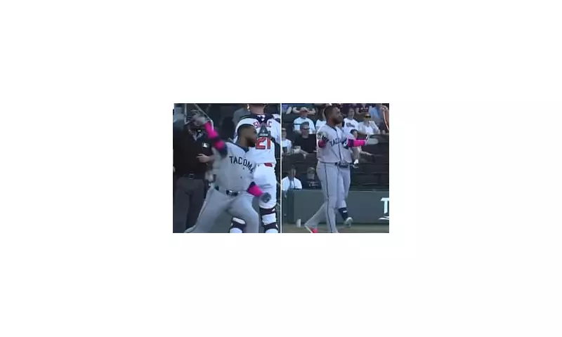 MLB Erupts in Chaos: Mariners' Victor Robles Launches Bat at Pitcher in Shocking Brawl Attempt