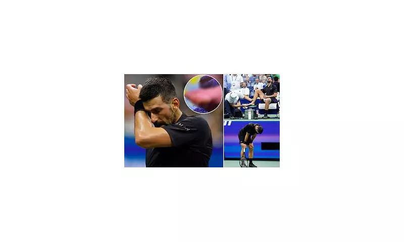 Novak Djokovic's Gruesome US Open Foot Injury Revealed: Tennis Star Admits 'Serious Health Concerns' | Daily Mail