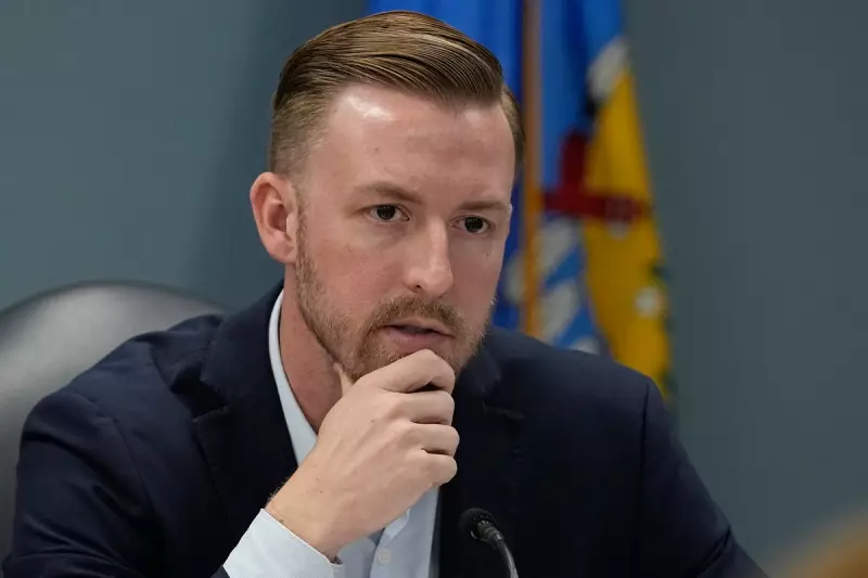 Oklahoma Official Ryan Walters Sparks Outrage After Nude Woman Appears on His TV Interview