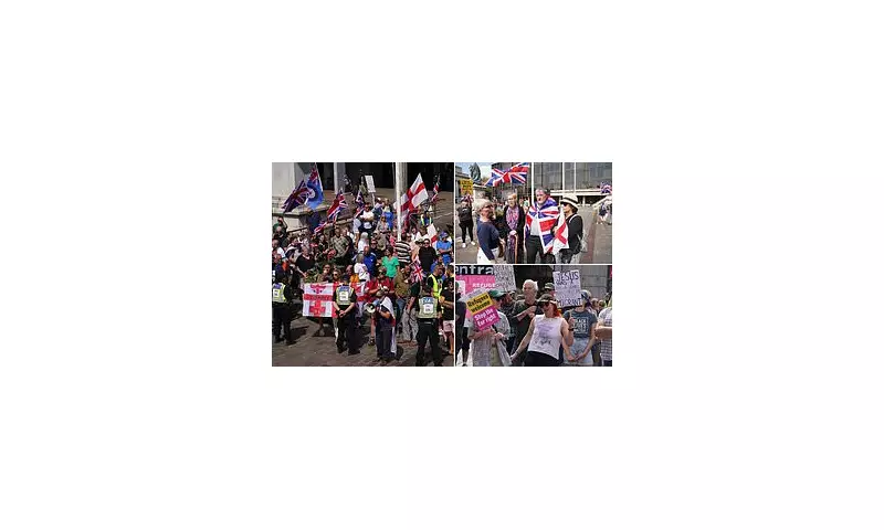 Portsmouth Sees Tense Clashes Between Migrant Protesters and Counter-Demonstrators | UK Immigration News