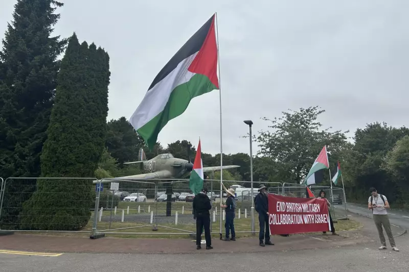Pro-Palestine Activists Disrupt RAF Fairford Base in Bold Protest Against UK's Military Ties