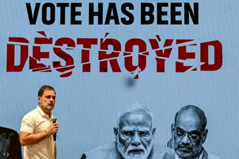 Rahul Gandhi Accuses BJP of 'Vote Theft' in Karnataka as Bihar Election Heats Up