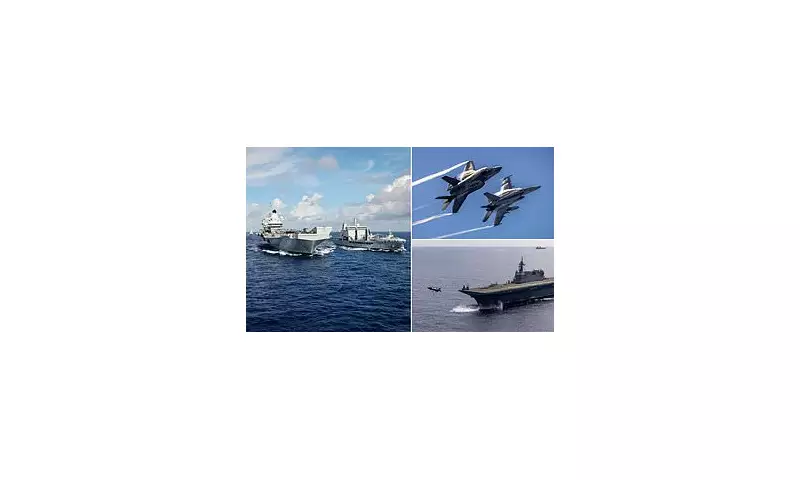 Royal Navy Flexes Military Might in Show of Strength Against China in Philippine Sea