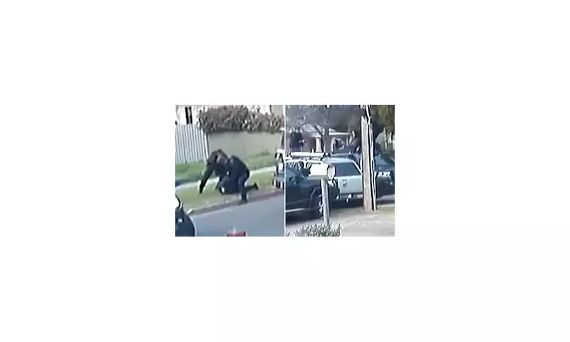 Shocking Machete Carjacking Caught on CCTV in Adelaide Suburb | Daily Mail