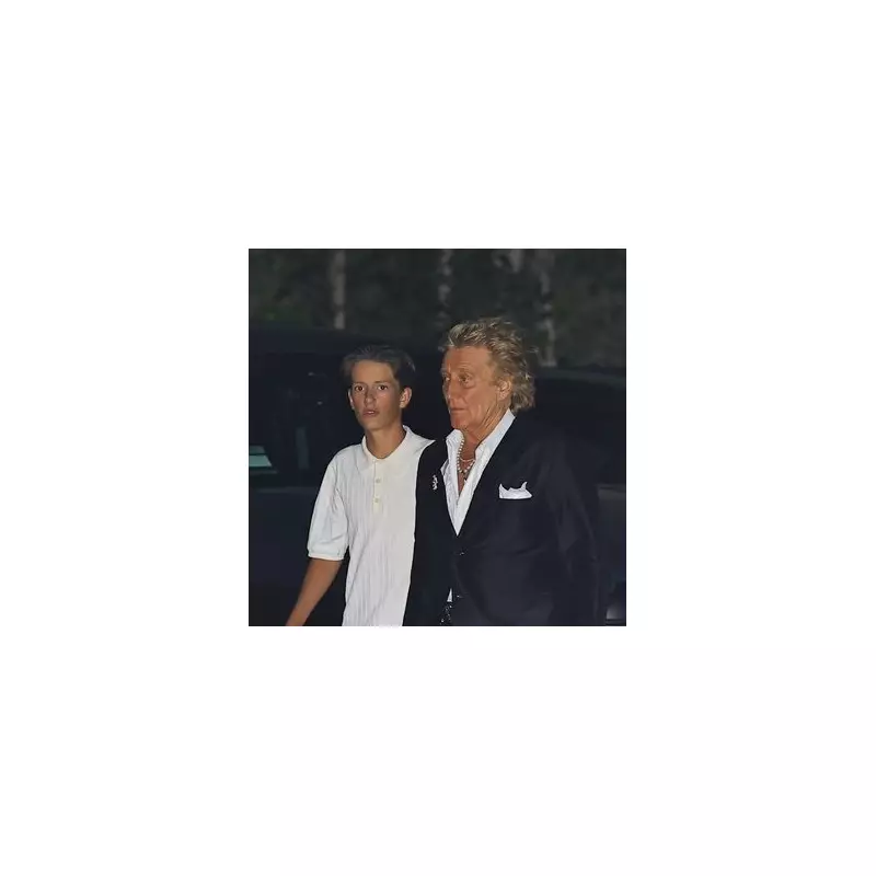 Sir Rod Stewart's Rare Family Moment: Rock Legend Poses with Lookalike Son Alastair in Heartwarming Snapshot