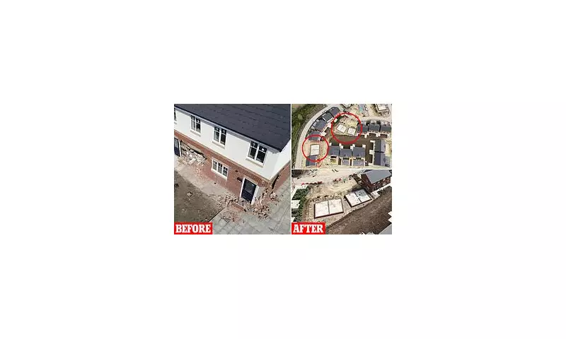 Teenage JCB Rampage Demolishes New-Build Homes in Shropshire, Causing £2.5m Damage