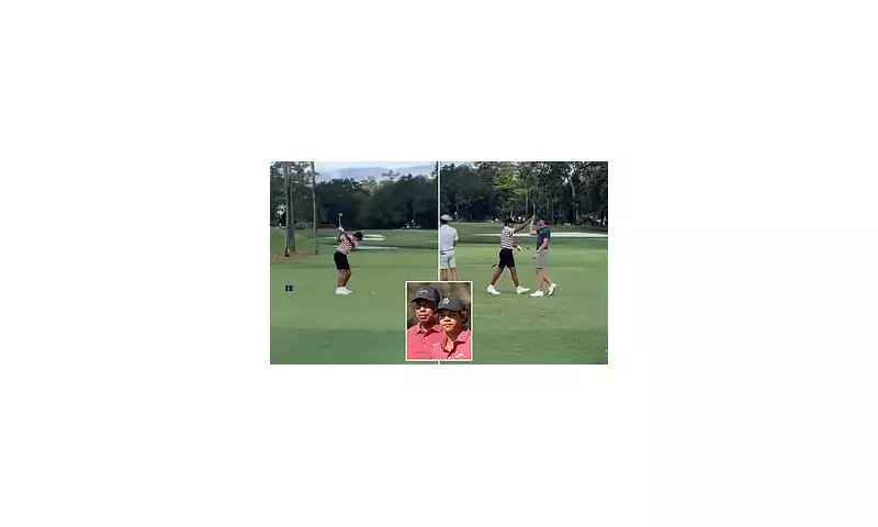 Tiger Woods' Son Charlie Stuns Crowd With Sensational Hole-In-One | PNC Championship