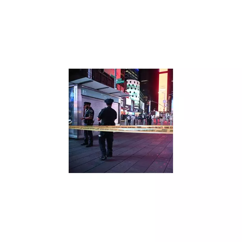Times Square Shooting: Haunting Images Capture Chaos in New York