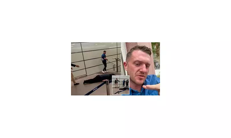 Tommy Robinson Flees UK Amid Police Warrant: Border Security Loophole Exposed