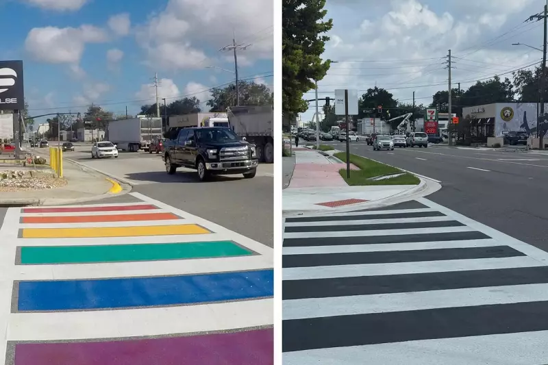 Trump and DeSantis Clash Over Pulse Memorial Crosswalk in Orlando | Political Feud Erupts