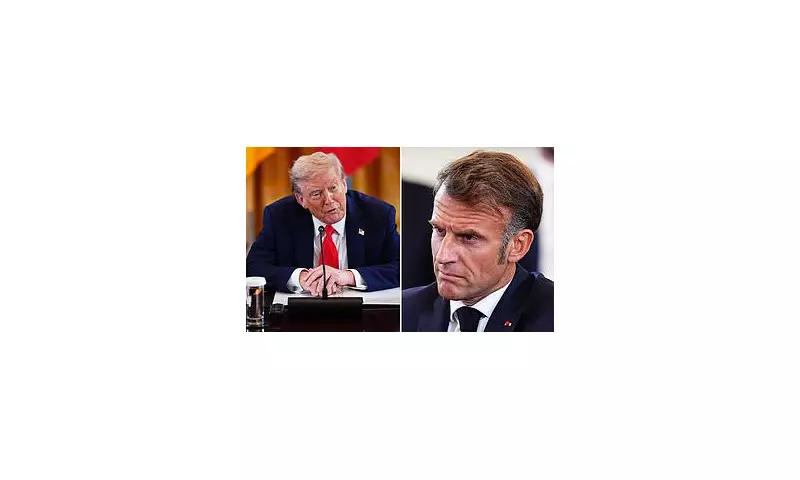 Trump Mocks Macron's Hair and Ukraine Stance in Fiery Rant