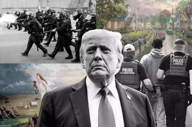 Trump’s Bizarre Gift to Kristi Noem: Thomas Kinkade Paintings Worth Thousands