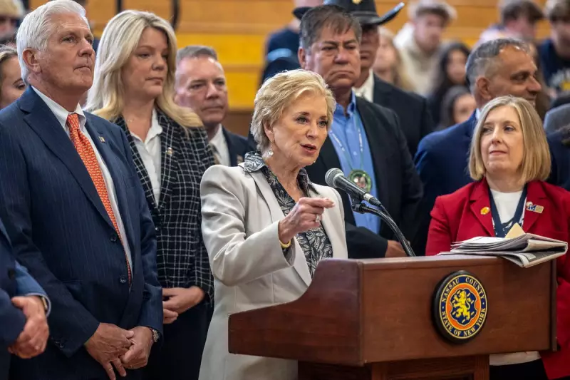 Trump's Ex-Cabinet Member Linda McMahon's Charity Donates $5M to Long Island Police | Exclusive